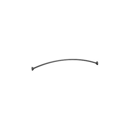 Moen 5' Curved Shower Rod in Matte Black CSR2165BL